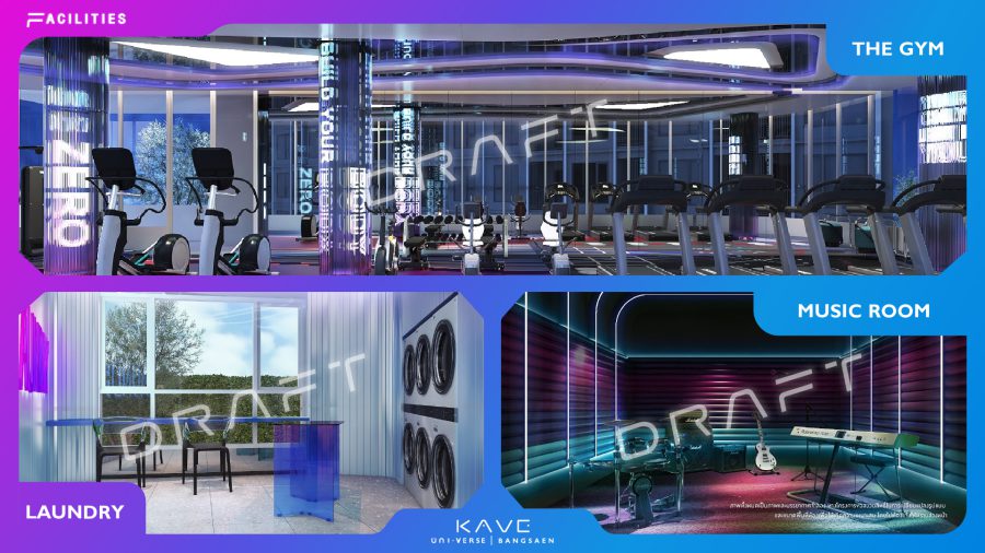 Projects : KAVE Universe Bangsaen by AssetWise 23